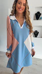 Vestido losangos com bolsos - TU - Vorschaubild 3