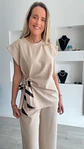Conjunto túnica e calça com detalhe de laço em cetim - TU - Vorschaubild 3