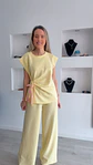 Conjunto túnica e calça com detalhe de laço em cetim - TU - Vorschaubild 10