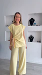 Conjunto túnica e calça com detalhe de laço em cetim - TU - Vorschaubild 8