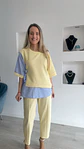 Conjunto calça e blusa com detalhes em camisa - TU - vignette 8