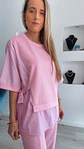 Conjunto calça e blusa com detalhes em camisa - TU - vignette 6