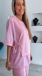 Conjunto calça e blusa com detalhes em camisa - TU - vignette 5