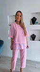 Conjunto calça e blusa com detalhes em camisa - TU - vignette 4