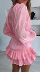 Vestido com calção e detalhes em renda - Thumbnail 8