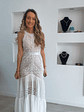 Vestido comprido com detalhes em renda - Vorschaubild 7