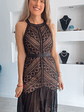 Vestido comprido com detalhes em renda - Vorschaubild 15