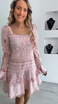 Vestido com detalhes rendados - thumbnail 5