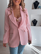 Blazer rosa com botão - TU - vignette 5