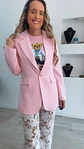 Blazer rosa com botão - TU - thumbnail 1