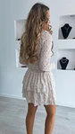 Vestido de folhos em renda - TU - Thumbnail 2
