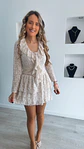 Vestido de folhos em renda - TU - Thumbnail 4