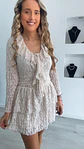 Vestido de folhos em renda - TU - Thumbnail 3