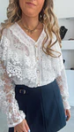 Camisa com renda e folhos - TU - Vorschaubild 4