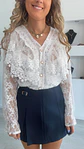 Camisa com renda e folhos - TU - Vorschaubild 5