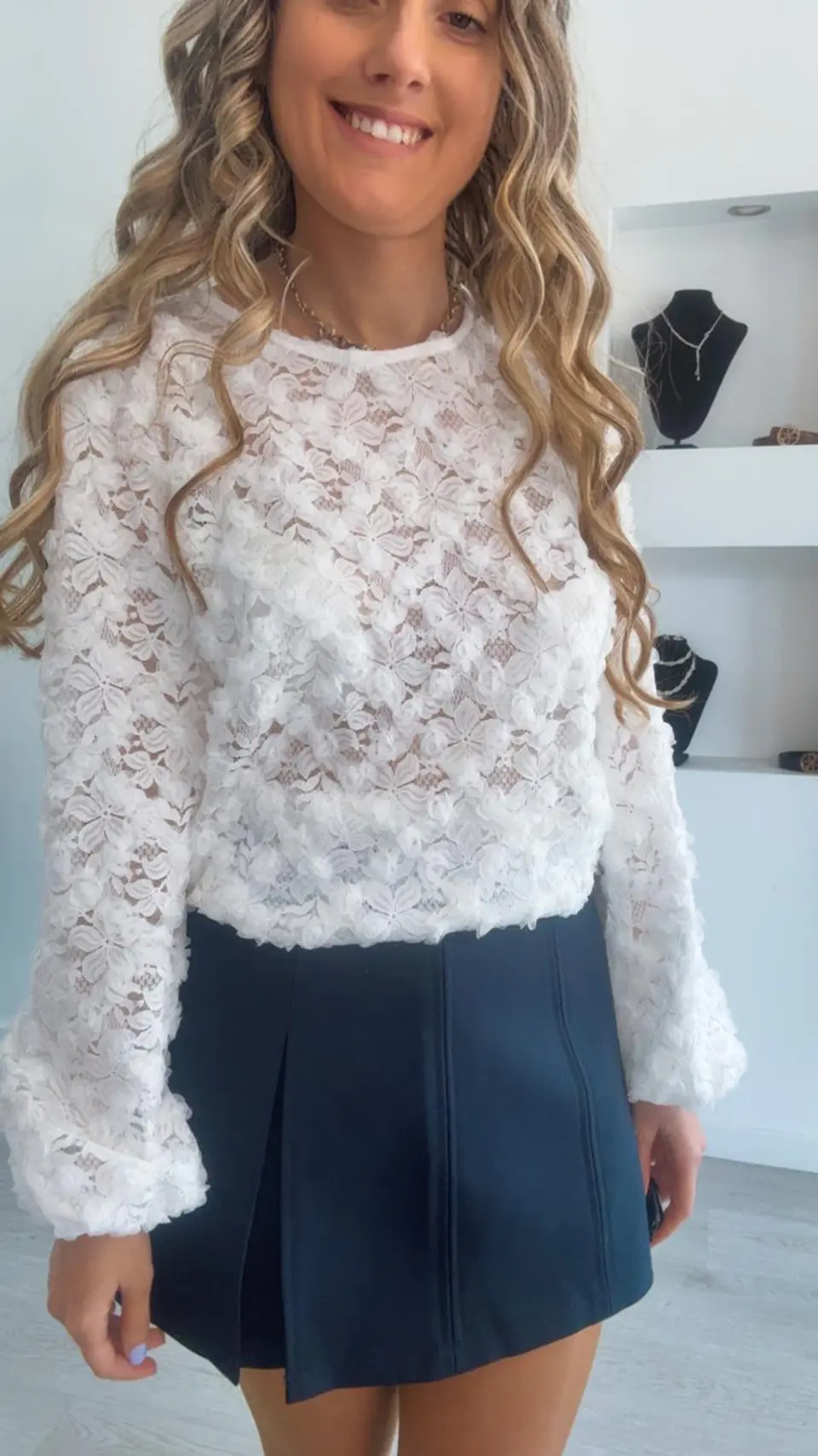 Blusa com detalhes 3D - TU 1