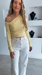 Camisola assimétrica sem ombro - Thumbnail 5