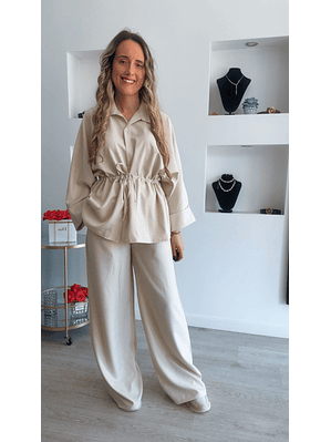 Conjunto túnica ajustável e calça - TU