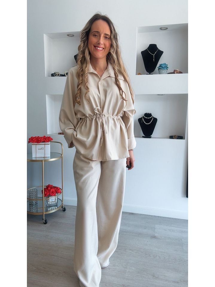 Conjunto túnica ajustável e calça - TU 3