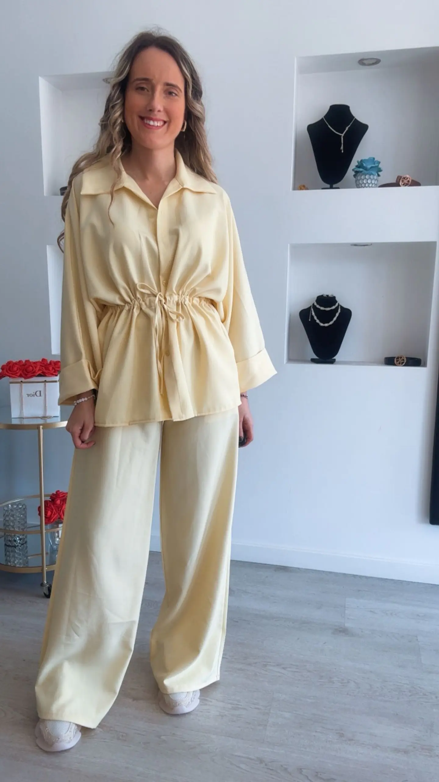 Conjunto túnica ajustável e calça - TU 4