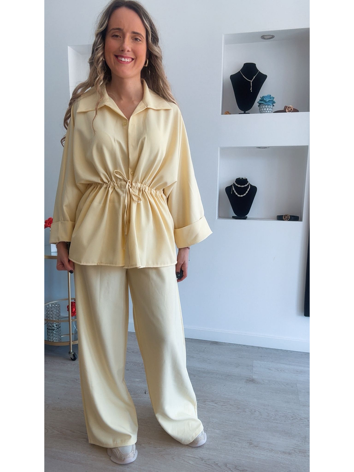 Conjunto túnica ajustável e calça - TU 6