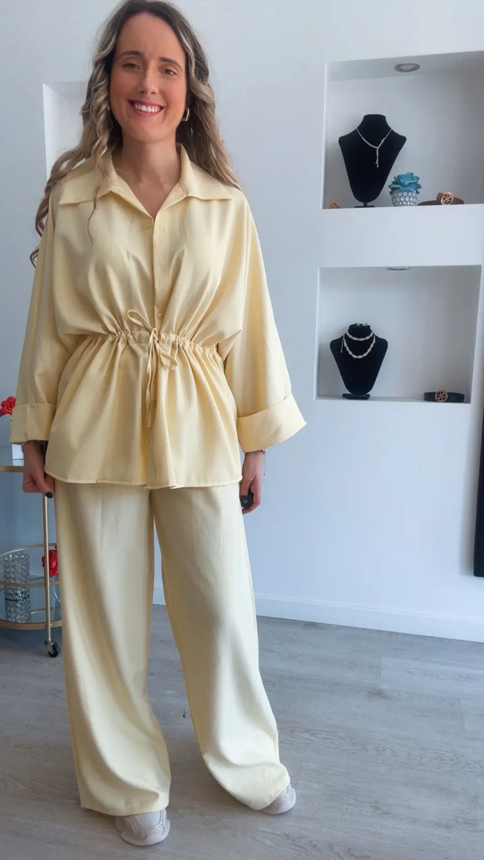 Conjunto túnica ajustável e calça - TU 6