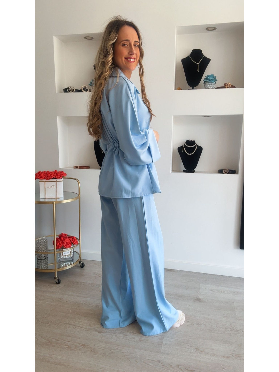 Conjunto túnica ajustável e calça - TU 7