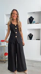 Conjunto colete e calça com detalhe de botões em forma de concha - vignette 11