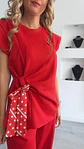 Conjunto com detalhe de laço de cetim com bolinhas - TU - Vorschaubild 26