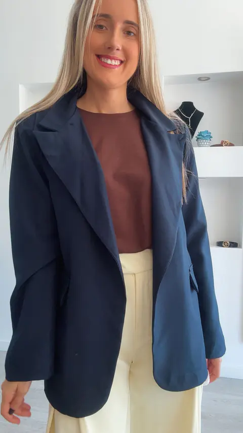 Blazer feminino casual - TU
