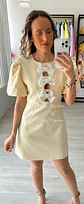 Vestido Curto com Laços à Frente - Mochy - thumbnail 17