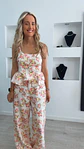 Conjunto florido de blusa e calça - TU - Thumbnail 5
