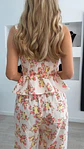 Conjunto florido de blusa e calça - TU - Thumbnail 2
