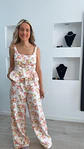 Conjunto florido de blusa e calça - TU - Thumbnail 7