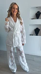 Conjunto de top, blazer e calça em renda - TU - thumbnail 13