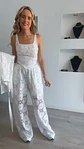 Conjunto de top, blazer e calça em renda - TU - thumbnail 15