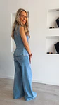 Conjunto de colete e calça em ganga - Vorschaubild 8
