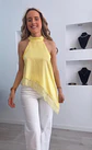Blusa em cetim assimétrica com detalhes em renda - TU - thumbnail 2