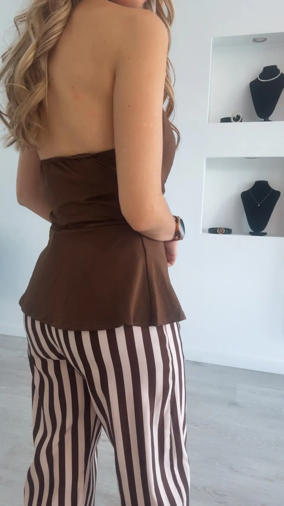 Camisola com decote em nó - TU 5