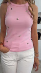 Camisola de malha com corações 3D -TU - vignette 3