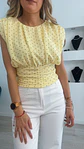 Camisola com bolinhas justa na barriga - thumbnail 3