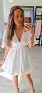 Vestido em bordado inglês com manga balão - Vorschaubild 3