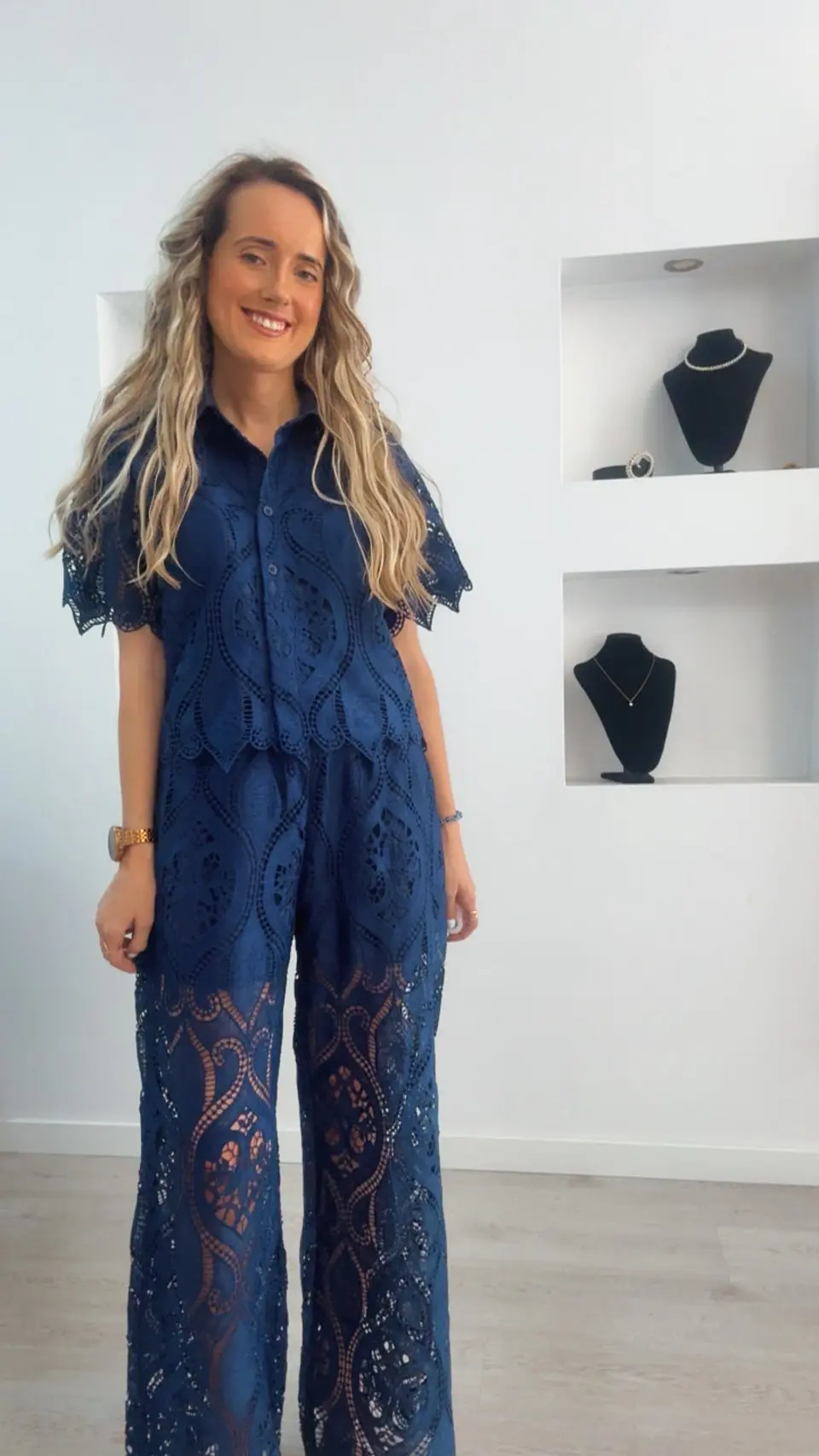Conjunto de camisa e calça forrado 6