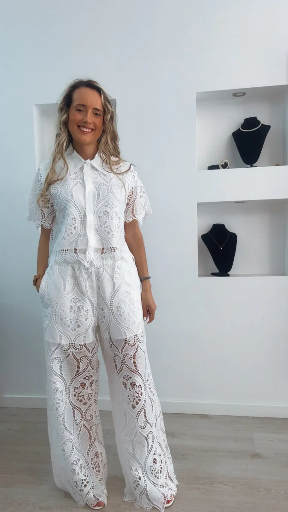 Conjunto de camisa e calça forrado 3