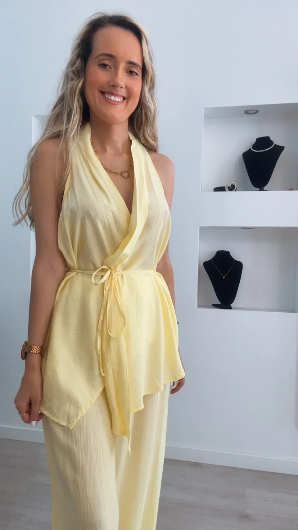 Conjunto de túnica ajustável e calça - TU 6