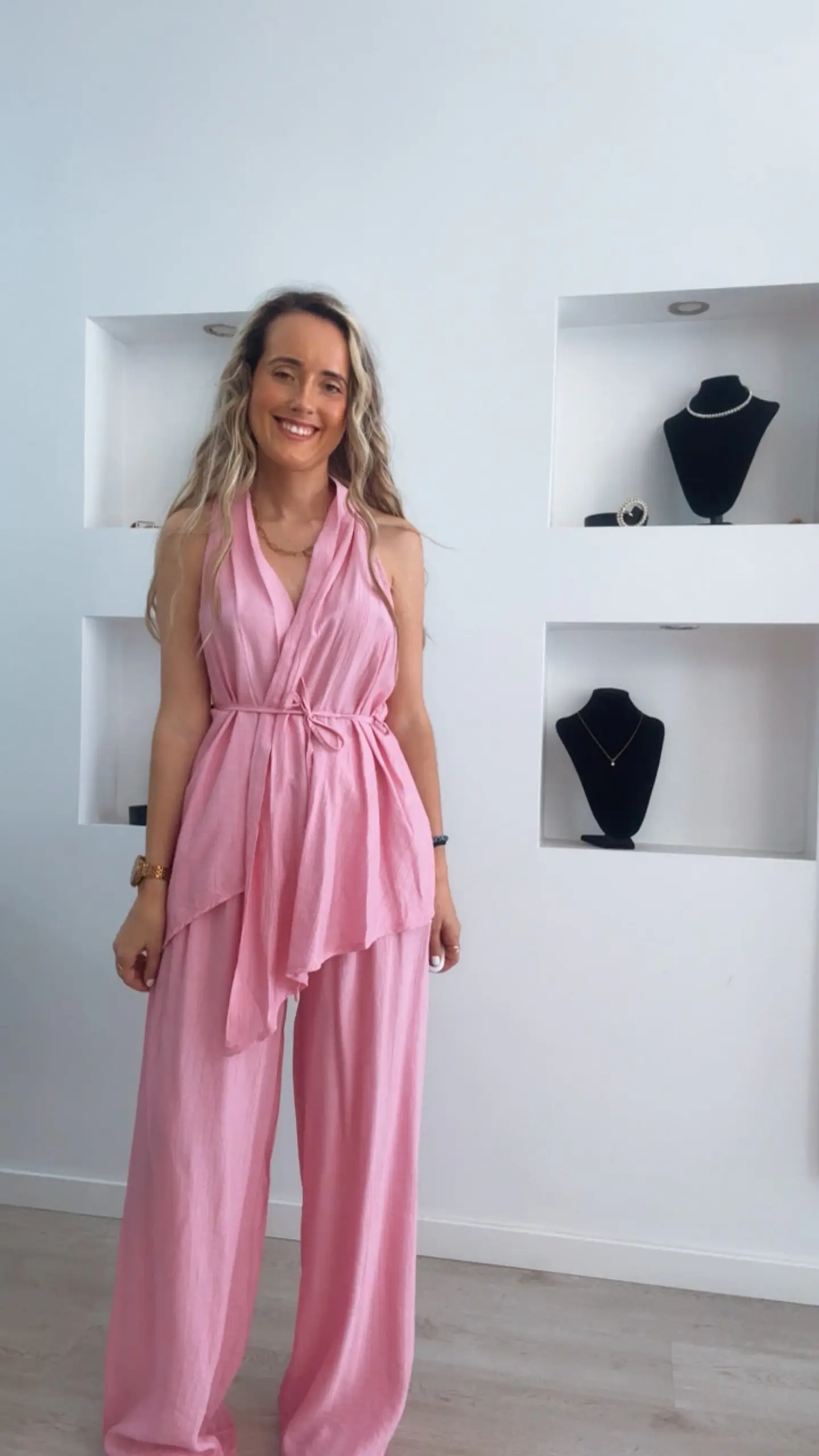 Conjunto de túnica ajustável e calça - TU 8