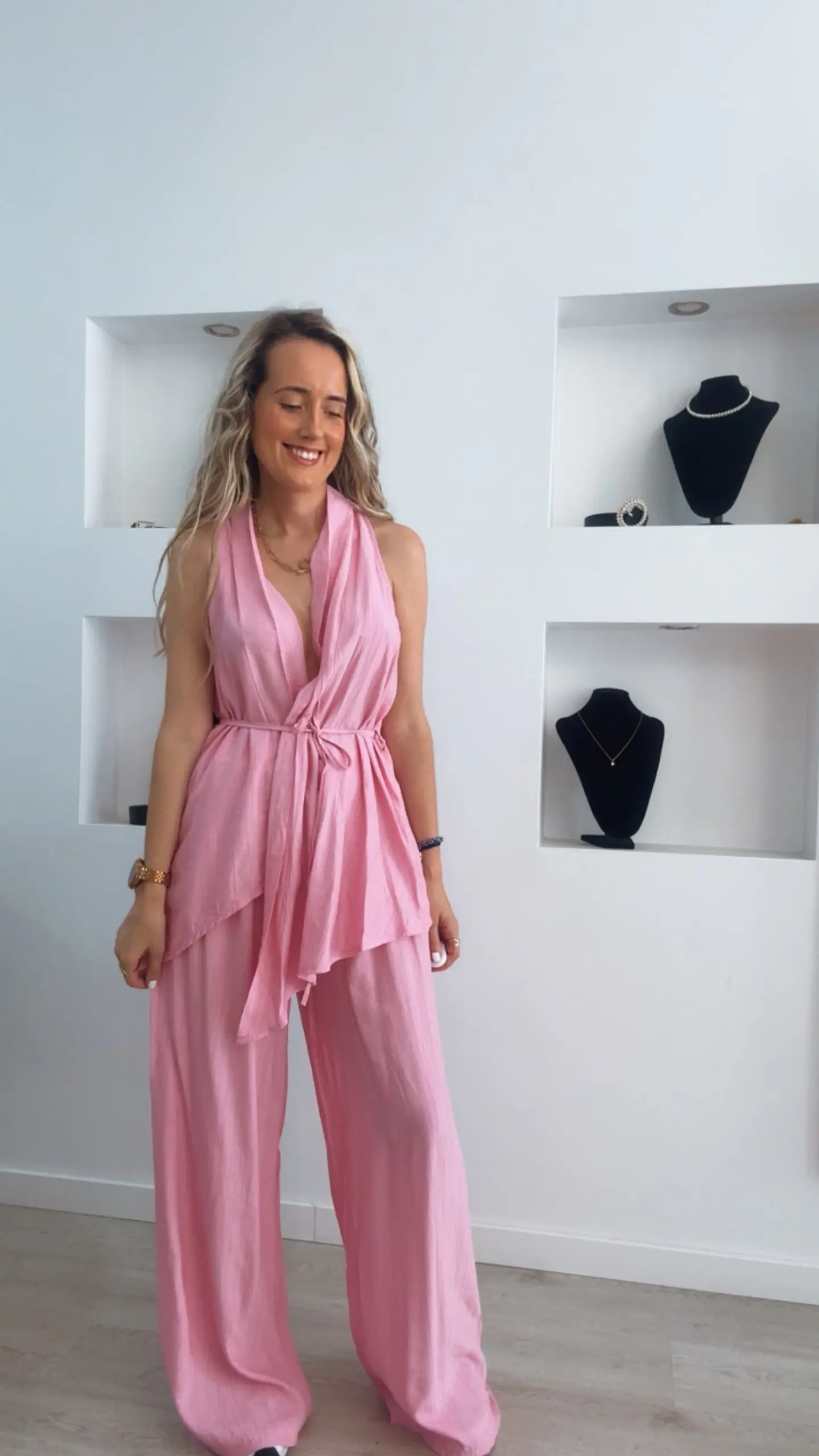 Conjunto de túnica ajustável e calça - TU 10