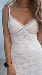 Vestido em renda assimétrico de alça - Vorschaubild 5