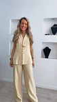 Fato de colete e calça em amarelo - Vorschaubild 5