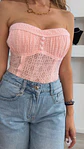 Body cai‑cai em renda com copa incluída - Vorschaubild 4